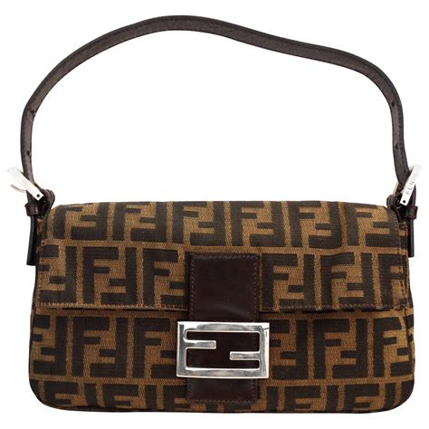 fendi small runway shoulder bag|genuine Fendi baguette.